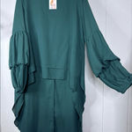 PRETTYGARDEN Elegant Green Women's Tunic Top Photo 0