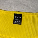SheIn Yellow Cropped Top Photo 2