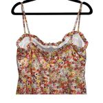 Hutch Selene Floral Bustier Midi Dress Sweetheart in Ditsy Floral Print XL Photo 9