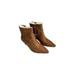 Universal Threads Universal Thread Women's Tan Taylor Kitten Heel Ankle Boots 6 New Photo 2