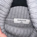 Babaton  Gray Wool Crop Turtleneck Sweater Size XS Photo 2
