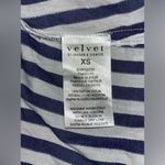 Velvet by Graham‎ & Spencer Jene Women’s Striped Shirt Off Photo 5