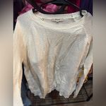 J.Crew  Cream Textured Knit Sweater top Photo 1