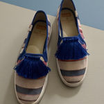 Keds  x Kate Spade Striped Slip On Sneakers Size 5 Photo 0