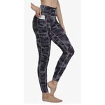 High Waisted Yoga Pants Workout Athletic Leggings With Pockets Camo Small Photo 1