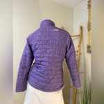 The North Face Mossbud Swirl Reversible Jacket iStarry Purple Scatter Small Photo 2