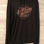 Harley Davidson Tucson‎ Arizona pullover sweatshirt with pocket Black Size XS Photo 0