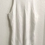 Abercrombie & Fitch Womens Tank Bodysuit White Sleeveless High Neck Size XL Photo 0