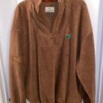 Bob Timberlake XL  Brown Fleece 1/4 Zip Photo 0