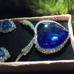 HEART of the Ocean Necklace and Earring Gift Set Blue Photo 4
