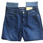Michael Kors Micheal Kors Izzy Skinny Jewel Cuffed Jeans, Blue, 6 Photo 2