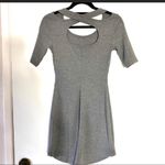 Arizona Jeans Grey Ribbed Body Con Dress Photo 1