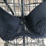Kali & Wins Black Lace Bra Sz 38C Vintage Sexy Photo 1