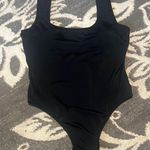 PINK - Victoria's Secret  Black Sleek One Piece Swimsuit Photo 0