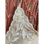 Piccalino Petites Vintage Pink Floral Print Lace Collar Tie Waist Maxi Dress 10 Photo 8