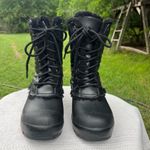 Hunter Original Pac Winter Snow Boots Black Woman Size 6 Photo 2