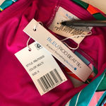 Bleu Rod Beattie  Bikini Bottom Sarong Hipster Palm Print Colorful 6 Photo 4