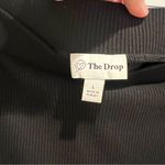 The Drop Ribbed Black Midi Skirt with Small Split Size L Photo 5