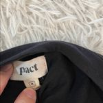 Pact  Revive Deep-V Black Jumpsuit Size Medium Photo 8