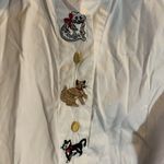 Cabin creek Vintage  Embroidered Cats Button Down Size PS Photo 1
