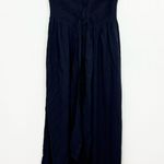 Lani Lau Solid Jazz Strapless Dress Navy Photo 1
