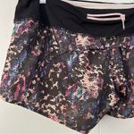 Lululemon Speed Shorts Black & Multicolor Photo 6