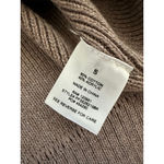 Pink Rose Women's Taupe Ribbed Crew Neck Sweater Size S Photo 7