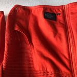 Harley Davidson Hoodie Bright Orange Mesh Full Zip Up Sz S GUC Biker Wear Photo 2