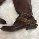 Dolce Vita Deluxe Brand Brown Leather Boots Sz 8 Bin 21 Photo 2