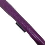 REED KRAKOFF PEBBLED PURPLE LEATHER CLUTCH BAG W/DUST BAG Photo 4