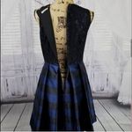 Eliza J striped fit and flare skater dress Belted Photo 6