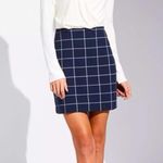 Bailey 44 Blue and White Mini Skirt for Casual Wear Photo 2