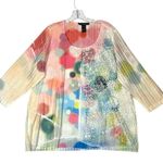 Ali Miles Burnout Printed 3/4 Sleeve Hi Photo 9