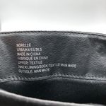 JustFab Norelle Boots Knee High Faux Suede Ruffle Stiletto Pointed Toe Black 6 Photo 5