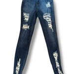 Vibrant Miu Vibrant m.i.u mid rise distressed skinny jeans Photo 1