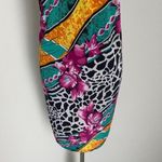 Vintage Americans Dress smocked Hawaiian retro midi beach size M Pink Size M Photo 2