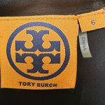 Tory Burch  black silk sleeveless button down top Photo 3