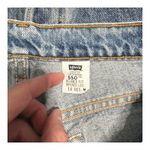 Levi's 550 Vintage Womens 16 Blue Relaxed Fit Tapered Leg Denim Medium Wash Photo 6