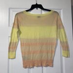 Worthington Striped Pastel Crewneck Sweater Photo 3
