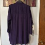 Lands end swim cover up dress medium/large NWOT Purple Photo 1