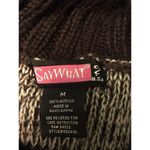 Say What? Say What Striped Turtleneck Sweater Dress M Photo 7