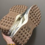 DV by Dolce Vita Silver and Cream Sneakers with Modern Design Braiden sneakers Size 10 Photo 6