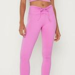 PINK Active Victoria's Secret Ruched V Waist Adjustable Leggings Size L Photo 0