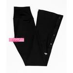 Alo Yoga Alo Airlift High-Waist Game Changer Leggings Black Hi-Rise Button Bootcut Flare Photo 4