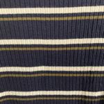 frame denim Frame 70s blue multi striped long sleeve crewneck T-shirt women’s S  Photo 4