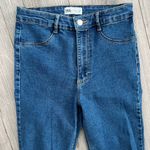 ZARA  High Waisted Skinny Jeans in True Blue Light Wash | US 6 Photo 2