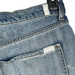 7 For All Mankind 7 FAM SZ 33 Monroe Cutoff Jean Shorts Distressed Frayed Hem Hi-Rise Button-Fly Photo 5