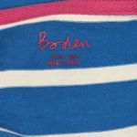 Boden USA Boden Size 12 Bretton Blue Stripe 100% Cotton Pullover Tunic Dress - WL892 Photo 2