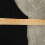 Lululemon All Tied Up Tank Top Black Pima Cotton Open Back Size 4 Yoga Running Photo 2