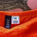 y2k neon orange mini skater skirt Size M Photo 3